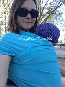 Echarpe Tricot Slen Cool Babylonia Portée