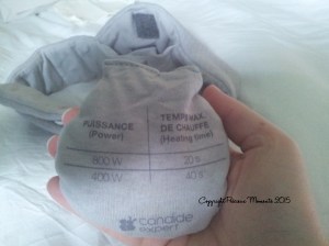 Une bouillotte de noyaux de cerises... Une aide naturelle