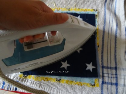 Voilà LA preuve : j'ai sorti le fer à repasser !!!