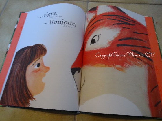 interieur un tigre dans le jardin