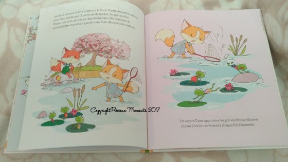 livre la danse des grenouilles interieur