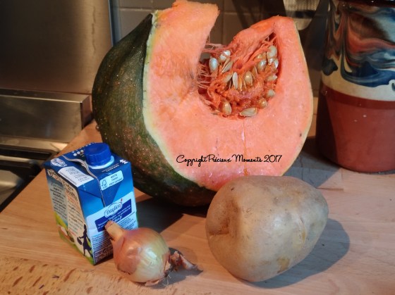 ingredient recette veloute courge