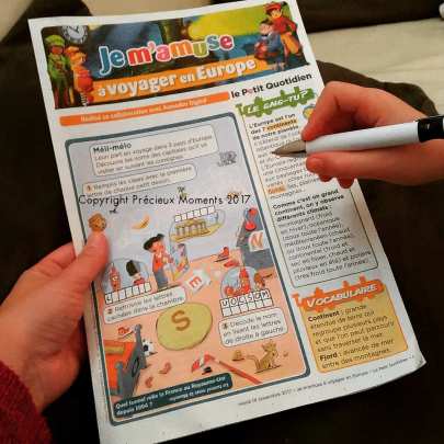 supplement jeux petit quotidien