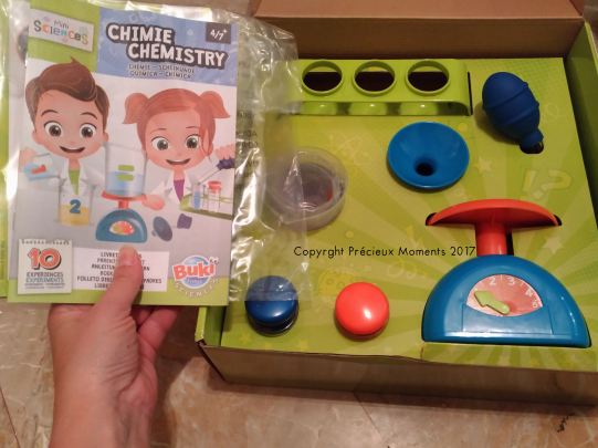 intérieur kit mini sciences chimie buki