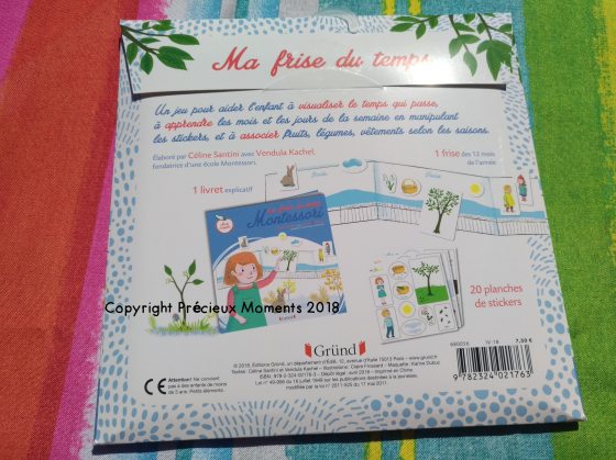 frise du temps montessori grund