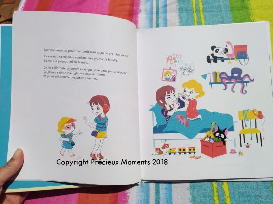 livre la soeur des vacances interieur