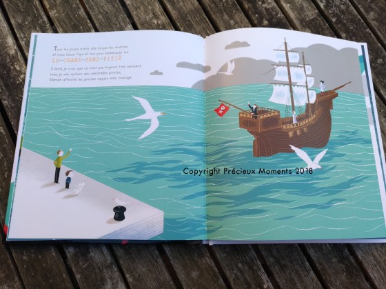 livre ma maman est une pirate interieur