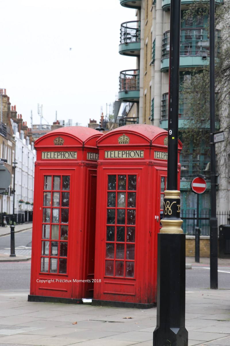 Londres cabines téléphoniques
