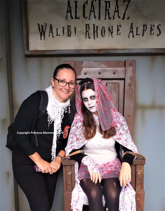 Walibi Halloween Alcatraz précieux moments