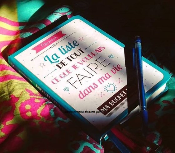 la liste de tout ce que je voudrais faire dans ma vie